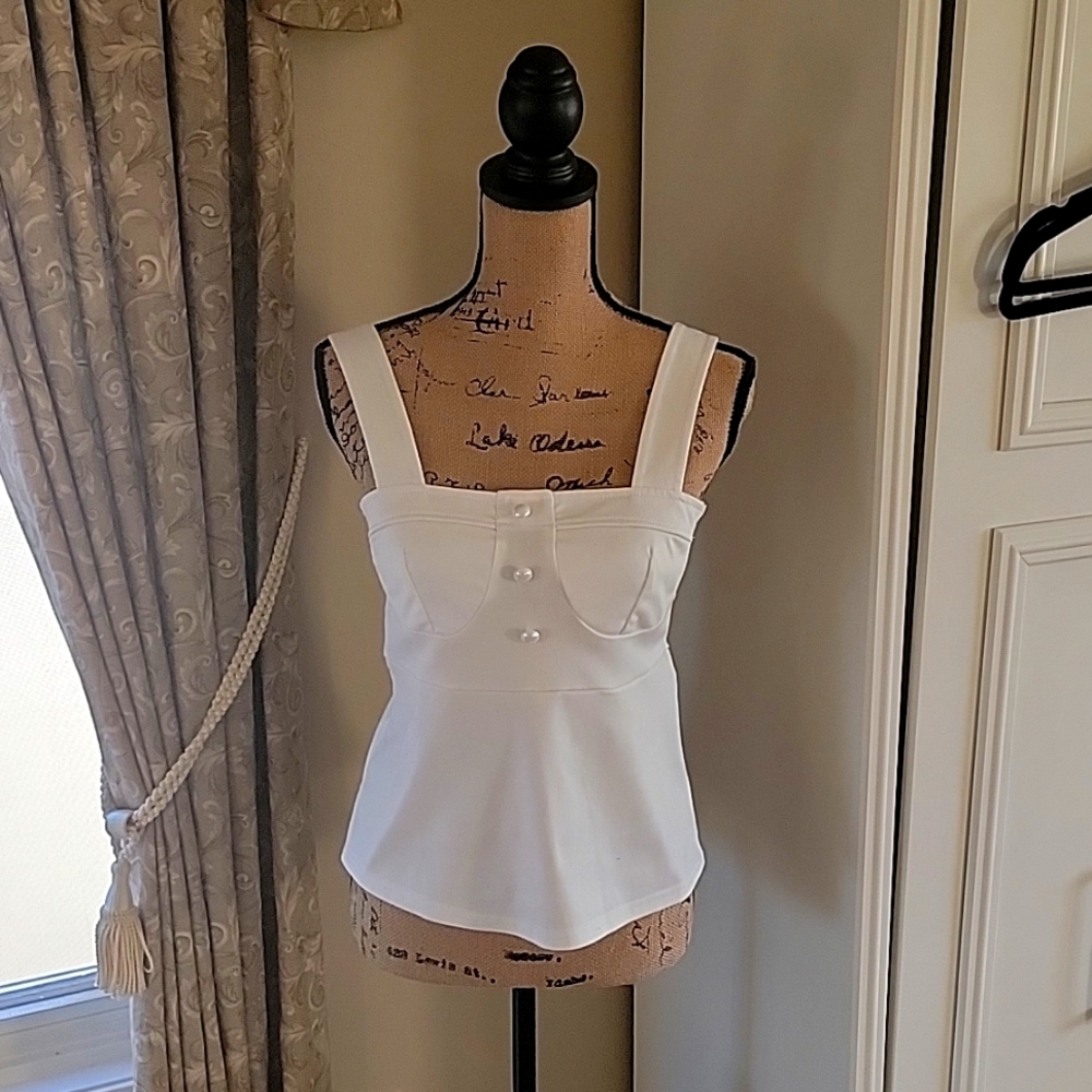 Darling pull over ivory knit top